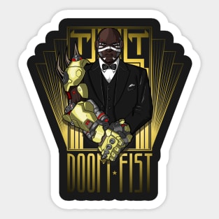 The Great Doomfist (w/color) Sticker